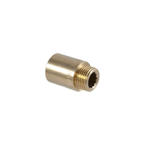 Mosiądz Przedłużka 1/2"x25 wzm.mosiądz